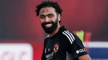 الإيقاف يُبعد حسين الشحات عن قمة الأهلي وبيراميدز في الدوري